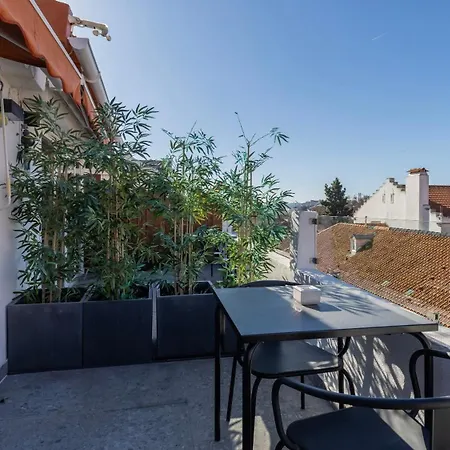 1bdr With Ac And Terrace By Lovelystay Apartmán *