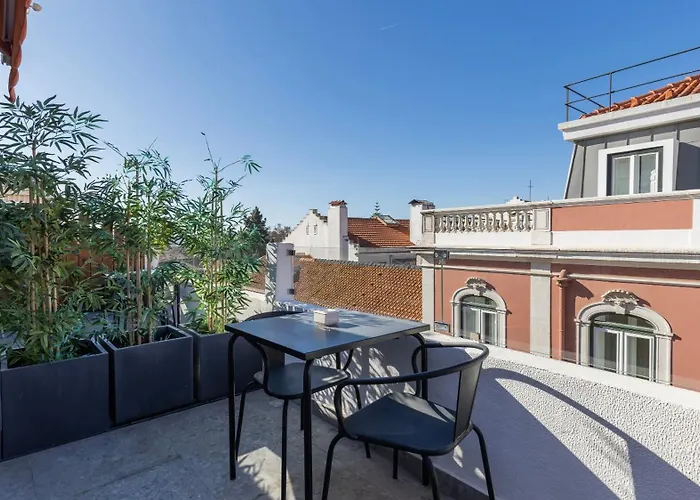 Apartamento 1bdr With Ac And Terrace By Lovelystay Lisboa
