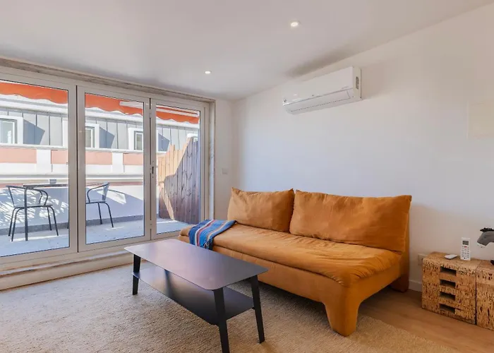 Apartment 1bdr With Ac And Terrace By Lovelystay *