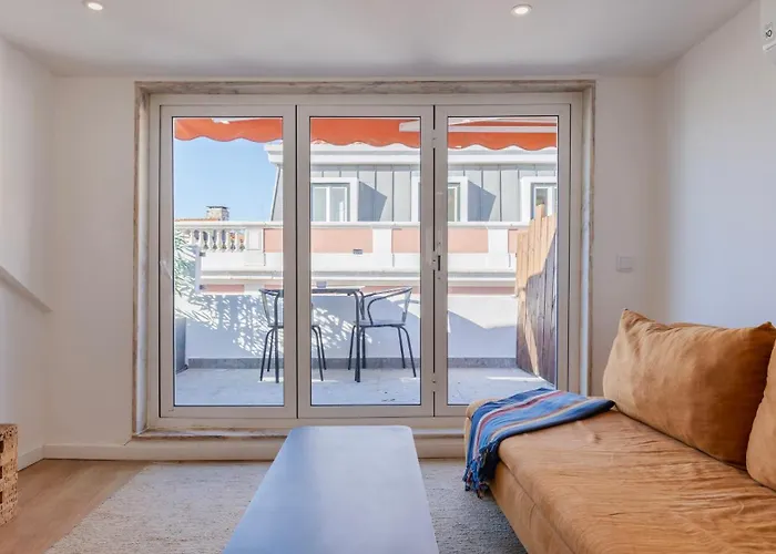 Apartment 1bdr With Ac And Terrace By Lovelystay Lissabon